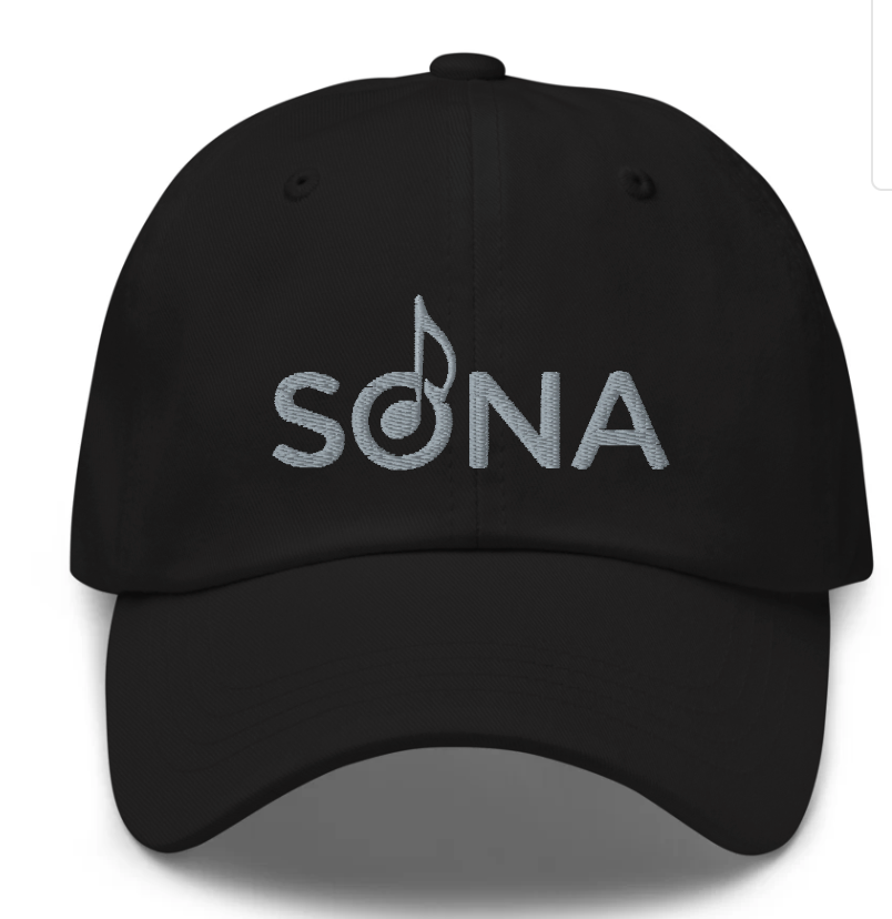 SONA Logo - Black Dad Hat