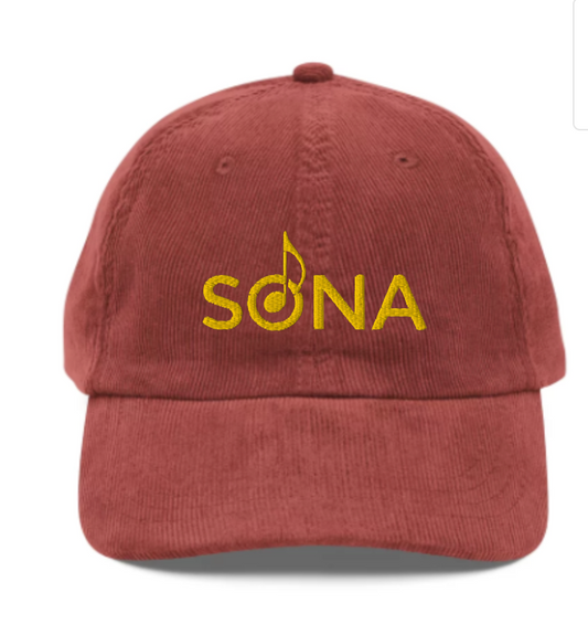 SONA Logo - Retro Corduroy Hat