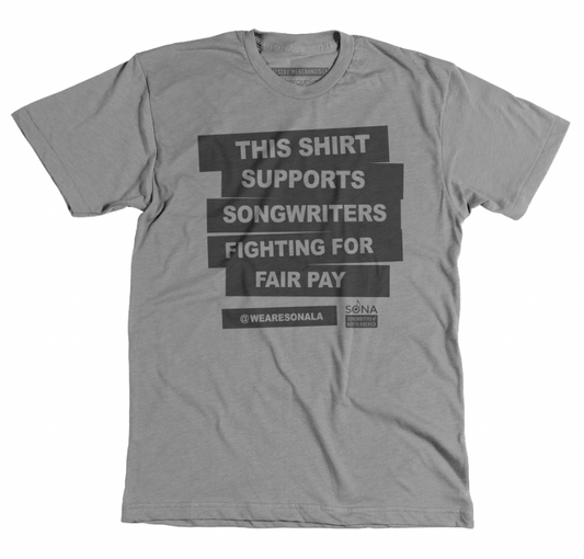 Fair Pay Too! - Gray T Shirt